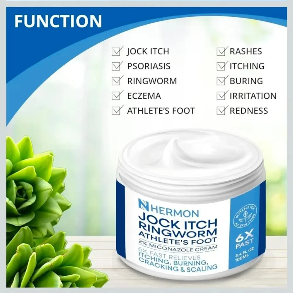 Hermon Jock Itch Ringworm Athlete's Foot cream 100ml